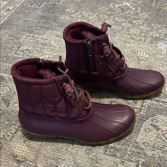 Sperry Purple Waterproof Boots - Picture 2 of 6